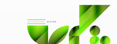 Çemberler ve çeşitli şekiller birleşerek çağdaş zemin oluşturarak yaratıcılığı ateşliyor. Dijital tasarımlar, sunumlar, web sitesi afişleri, sosyal medya paylaşımları için tasarım