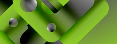 Üçgenler, çizgiler ve yuvarlak şekiller - dinamik geometrik soyut arkaplan. Duvar kağıdı, afiş, arkaplan, iniş sayfası, duvar sanatı, davetiye, baskılar için görsel senfoni