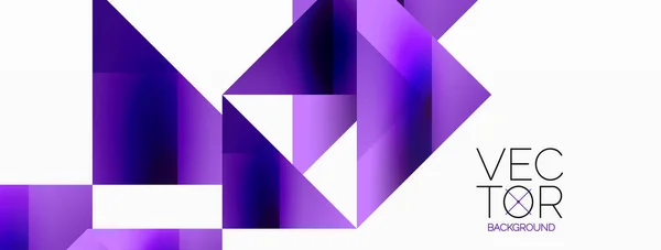 Блестящий Круг Квадрат Треугольник Формируют Минималистский Геометрический Фон Элегантный Современный — стоковый вектор