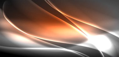 Neon ışıklı dalgalar arka planda dalgalanıyor, ışıltı ve hareketin büyüleyici dansı. Dinamik zemin, enerjinin ve modern estetiğin özünü yakalar