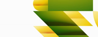 Çeşitli geometrik şekiller, dijital tasarımlar, sunumlar, web sitesi afişleri, sosyal medya paylaşımları için çağdaş tasarım için çok yönlü bir tablo sunarak, asgari soyut bir zemin üzerinde birleşir.