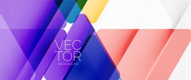 Soyut arkaplan. Mozaik tarzda, gölge çizgileri olan şeffaf üçgenler. Web sitesi başlıkları, sosyal medya paylaşımları, dijital sanat gösterimleri, sunumlar, markalaşma unsurları, duvar kağıtları için tasarım