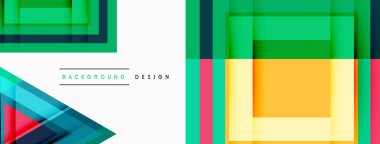 Soyut vektör tasarımı üçgenleri, altıgenleri ve daireleri harmanlayarak geometrik şekillerin uyumlu bir bileşimini oluşturur.