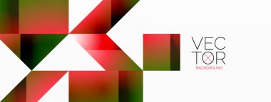 Beyaz üzerine geometrik saflık. Çizgiler, kareler, üçgenler birleşsin. Zarif basitlikte minimalist ahenk