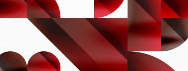 Çemberler ve çeşitli şekiller birleşerek çağdaş zemin oluşturarak yaratıcılığı ateşliyor. Dijital tasarımlar, sunumlar, web sitesi afişleri, sosyal medya paylaşımları için tasarım