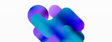 Gradyan Geometri. Çizgilerin ve Çemberlerin Minimalist Füzyonu, Hünerli Serene, Çekici Soyut Arkaplan