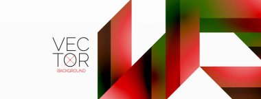 Beyaz üzerine geometrik saflık. Çizgiler, kareler, üçgenler birleşsin. Zarif basitlikte minimalist ahenk