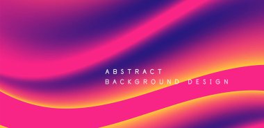 Dinamik sıvı şekilleri içeren akışkan geometrik vektör arka planı, duvar kağıdı, pankart, arkaplan, iniş sayfası, duvar sanatı, davetiye, baskı, poster için büyüleyici soyut görsel deneyim yaratıyor