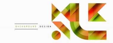 Parlak daire, kare, üçgen minimalist geometrik arkaplanı şekillendirir. Gösterişli, çağdaş tasarım dijital tasarımlar, sunumlar, web sitesi afişleri, sosyal medya paylaşımları için biraz sofistike