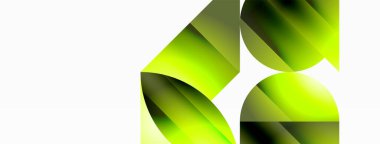 Serene gradyan şablonu. Çemberler ve üçgenler minimalist mükemmellikte karışıyor. Biçim ve renklerin nazik bir şekilde birleşmesi dengeli ama büyüleyici bir zemin oluşturur, modern karmaşıklığı somutlaştırır.