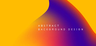 Sıvı ve geometrik elementlerle soyut vektör arkaplanı. Biçim ve renklerin uyumlu bir karışımı, duvar kağıdı, pankart, arkaplan, iniş sayfası için dinamik ve büyüleyici görsel manzara