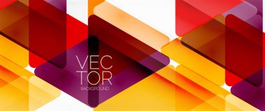 Soyut arkaplan. Mozaik tarzda, gölge çizgileri olan şeffaf üçgenler. Web sitesi başlıkları, sosyal medya paylaşımları, dijital sanat gösterimleri, sunumlar, markalaşma unsurları, duvar kağıtları için tasarım