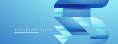 Basit geometrik formlar - dinamik geometrik soyut arkaplan. Duvar kağıdı, afiş, arkaplan, iniş sayfası, duvar sanatı, davetiye, baskılar, posterler için görsel senfoni