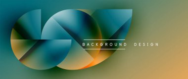 Minimalist geometrik arkaplan, metalik daireler ve kareler sergiliyor. Abartısız zarafeti somutlaştırıyor. Yansıtıcı yüzeyler ve hassas biçimler basitlik ve karmaşıklığın uyumlu bir karışımını oluşturur.