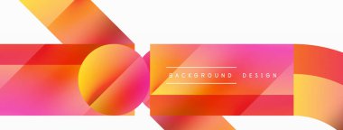 Parlak daire, kare, üçgen minimalist geometrik arkaplanı şekillendirir. Gösterişli, çağdaş tasarım dijital tasarımlar, sunumlar, web sitesi afişleri, sosyal medya paylaşımları için biraz sofistike