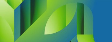 Basit geometrik formlar - dinamik geometrik soyut arkaplan. Duvar kağıdı, afiş, arkaplan, iniş sayfası, duvar sanatı, davetiye, baskılar, posterler için görsel senfoni