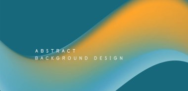 Dinamik sıvı şekilleri içeren akışkan geometrik vektör arka planı, duvar kağıdı, pankart, arkaplan, iniş sayfası, duvar sanatı, davetiye, baskı, poster için büyüleyici soyut görsel deneyim yaratıyor