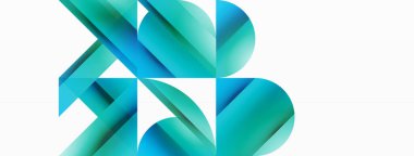 Gradyan renk üçgenleri ve beyaz daireler. Dinamik karışım büyüleyici görsel etki yaratıyor. Dijital tasarımlar, sunumlar, web sitesi afişleri, sosyal medya paylaşımları için geometrik arkaplan