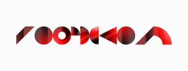 Dijital tasarımlar, sunumlar, web sitesi afişleri, sosyal medya paylaşımları için çok yönlülük ve görsel cazibe sağlayan, minimalist soyut tuval üzerinde geometrik biçimlerin Amalgamatasyonu