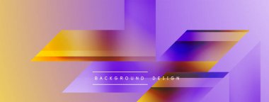 Basit geometrik formlar - dinamik geometrik soyut arkaplan. Duvar kağıdı, afiş, arkaplan, iniş sayfası, duvar sanatı, davetiye, baskılar, posterler için görsel senfoni