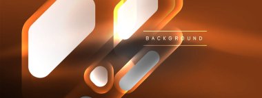 Parlayan neon geometrik elementler soyut arkaplan. Neon ışığı ya da lazer gösterisi, elektrik akımı, güç hatları, tekno kuantum enerji dürtüsü, parlayan sihirli dinamik çizgiler.