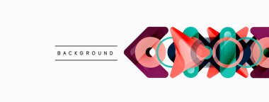 Soyut üçgenler ve en küçük geometrik arkaplan