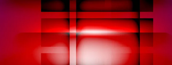 Licht Und Schatten Quadrate Und Linien Abstrakter Hintergrund — Stockvektor