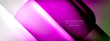 Vector abstract line background with glowing effects and shadows. Vector Illustration For Wallpaper, Banner, Background, Card, Book Illustration, landing page