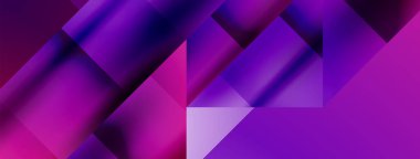 Büyüleyici vektör soyutlaması. Üçgenler büyüleyici dansla kesişiyor, dinamik geometrik zemin hazırlıyorlar. Şekil ve açıların birleşimi modern tasarımın sanatsal senfonisini yaratır.