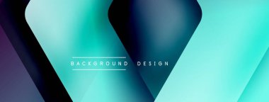 Enerjik geometrik arkaplan harmonik hareket içinde dinamik oklardan oluşan bir dizi içeriyor, hız, çeviklik ve kasıtlı akış duygusunu çağrıştırıyor