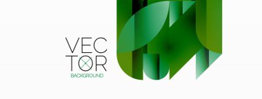 Dinamik soyut vektör arkaplanı. Dairelerin, karelerin ve üçgenlerin uyumlu birleşimi. Geometrik elementler büyüleyici bir zemin oluşturmak için birbirine dolanır. Her şekil biçimlerin kaleydoskopuna katkıda bulunur