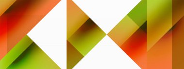 Parlak daire, kare, üçgen minimalist geometrik arkaplanı şekillendirir. Gösterişli, çağdaş tasarım dijital tasarımlar, sunumlar, web sitesi afişleri, sosyal medya paylaşımları için biraz sofistike