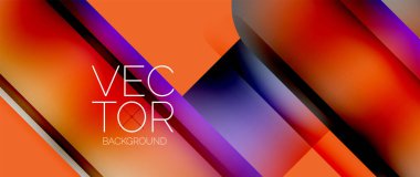 Dinamik parlak renkli geometrik elementler sıvı gradyanlarla, ışıklarla, gölgelerle minimum arkaplanda harmanlanarak büyüleyici bir bileşim oluşturur.