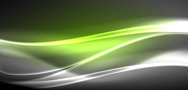 Neon ışıklı dalgalar arka planda dalgalanıyor, ışıltı ve hareketin büyüleyici dansı. Dinamik zemin, enerjinin ve modern estetiğin özünü yakalar