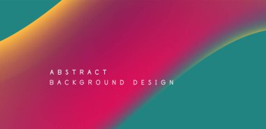 Dinamik sıvı şekilleri içeren akışkan geometrik vektör arka planı, duvar kağıdı, pankart, arkaplan, iniş sayfası, duvar sanatı, davetiye, baskı, poster için büyüleyici soyut görsel deneyim yaratıyor