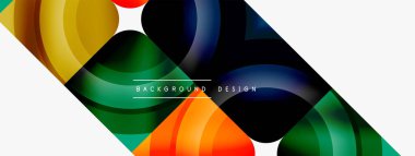 Soyut arkaplanı çember içine al. Duvar kağıdı, afiş, arkaplan, iniş sayfası, duvar sanatı, davetiye, baskı, poster