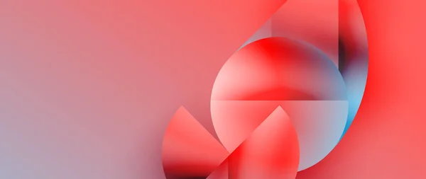 Une Toile Art Minimaliste Déploie Cercles Métalliques Carrés Parfait Équilibre — Image vectorielle
