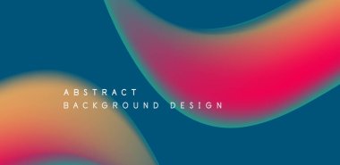 Dinamik sıvı şekilleri içeren akışkan geometrik vektör arka planı, duvar kağıdı, pankart, arkaplan, iniş sayfası, duvar sanatı, davetiye, baskı, poster için büyüleyici soyut görsel deneyim yaratıyor