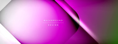 Vector abstract line background with glowing effects and shadows. Vector Illustration For Wallpaper, Banner, Background, Card, Book Illustration, landing page