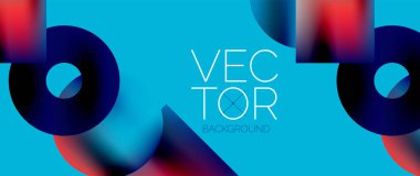 Kareler ve daireler tasarlandı. Metalik efektli akışkan renk eğimleri. Şekillerin sakin sinerjisi, kareleri ve daireleri uyumlu, büyüleyici bir tasarım haline getiriyor.