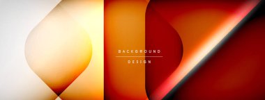 Vector abstract line background with glowing effects and shadows. Vector Illustration For Wallpaper, Banner, Background, Card, Book Illustration, landing page