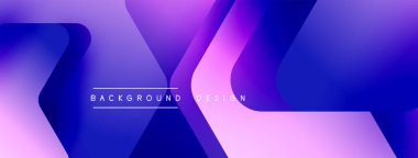 Enerjik geometrik arkaplan harmonik hareket içinde dinamik oklardan oluşan bir dizi içeriyor, hız, çeviklik ve kasıtlı akış duygusunu çağrıştırıyor