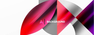 Yaratıcı teknolojiyi, dijital sanatı, sosyal iletişimi ve modern bilimi sembolize eden soyut geometrik şekiller. Posterler, kapaklar, afişler, broşürler ve web siteleri için ideal