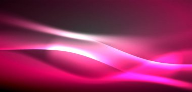 Neon ışıklı dalgalar arka planda dalgalanıyor, ışıltı ve hareketin büyüleyici dansı. Dinamik zemin, enerjinin ve modern estetiğin özünü yakalar