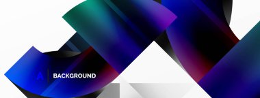 Minimalist zarafet bu metalik arkaplanda parlıyor, dairelerin ve üçgenlerin bileşimini gösteriyor, geometrik başyapıtlar yaratıyor.