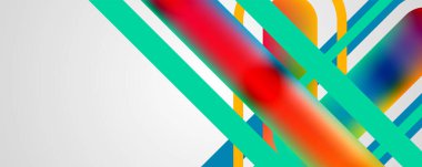 Straight lines minimalist abstract background with fluid colors. Vector Illustration For Wallpaper, Banner, Background, Card, Book Illustration, landing page