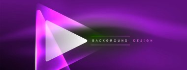 Canlı Geometrik Neon Parlak Hat Arkaplanı. Biçimlerin, Satırların, Renklerin ve Parıltının Cesur ve Çarpıcı Gösterimi, Gelecekçi Modern Tasarımlar İçin Mükemmel, Yüksek Teknolojik Sunumlar, Teknoloji Web Sayfaları