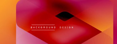 Enerjik geometrik arkaplan harmonik hareket içinde dinamik oklardan oluşan bir dizi içeriyor, hız, çeviklik ve kasıtlı akış duygusunu çağrıştırıyor