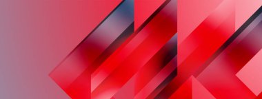 Basit geometrik formlar - dinamik geometrik soyut arkaplan. Duvar kağıdı, afiş, arkaplan, iniş sayfası, duvar sanatı, davetiye, baskılar, posterler için görsel senfoni