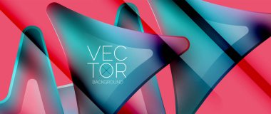 Akışkan eğimli ok soyut. Enerjik oklar, büyüleyici enerji ve hareket yayarak, dinamik geometrik bir zemin üzerinde dans eder.